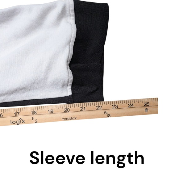 Ivy Park Cropped Hoodie Women's Medium Black White Baggy Streetwear Casual - Picture 10 of 14